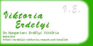 viktoria erdelyi business card